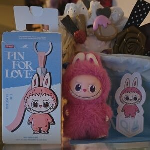 Pop Mart Pink Plush Doll - The Monsters Series